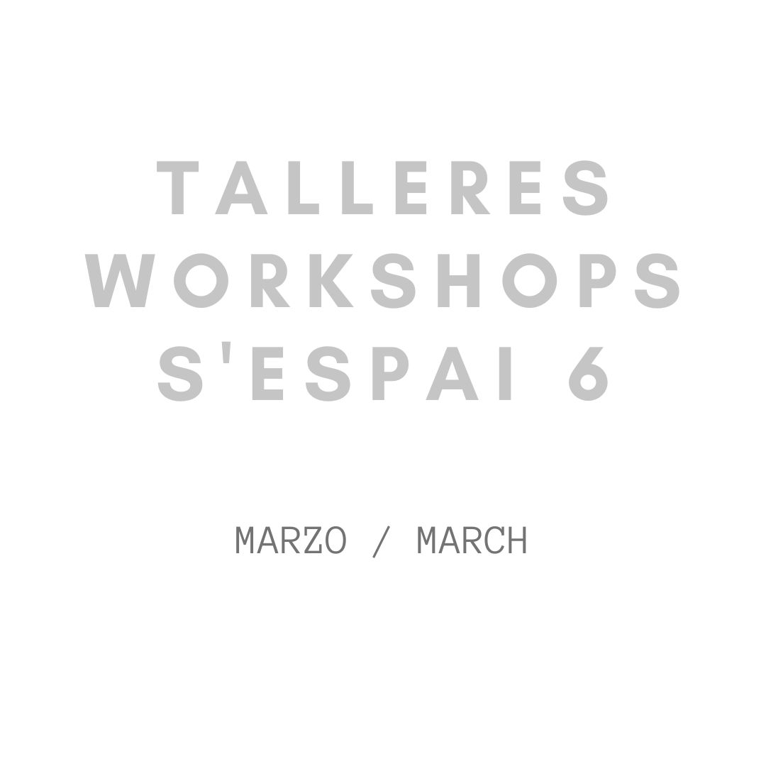 Talleres Marzo 2023 – Workshops March 2023