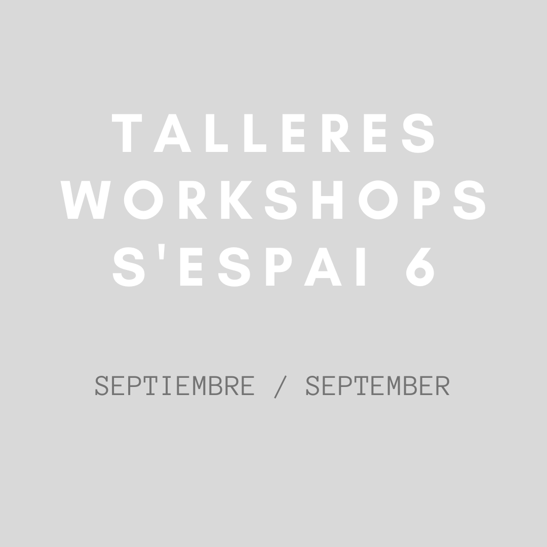 Talleres septiembre 2023 – Workshops September 2023