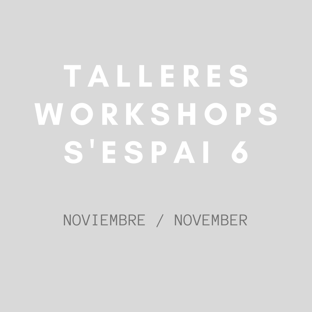 Talleres noviembre 2023 – November Workshops 2023